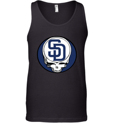 San Diego Padres Grateful Dead Steal Your Face Baseball Mens Tank Top Mens Tank Top - VeigarTee