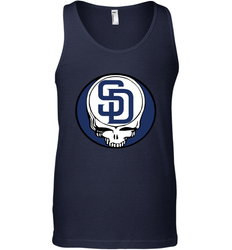 San Diego Padres Grateful Dead Steal Your Face Baseball Mens Tank Top