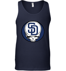 San Diego Padres Grateful Dead Steal Your Face Baseball Mens Tank Top Mens Tank Top - VeigarTee