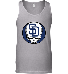 San Diego Padres Grateful Dead Steal Your Face Baseball Mens Tank Top Mens Tank Top - VeigarTee