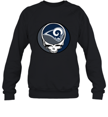 Los Angeles Rams Grateful Dead Steal Your Face NFL Football Adult Sweatshirt Adult Sweatshirt - VeigarTee