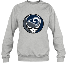 Los Angeles Rams Grateful Dead Steal Your Face NFL Football Adult Sweatshirt Adult Sweatshirt - VeigarTee