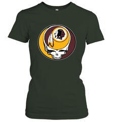Washington Redskins Grateful Dead Steal Your Face NFL Football Womens T-Shirt Womens T-Shirt - VeigarTee