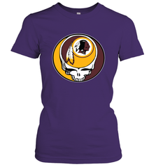Washington Redskins Grateful Dead Steal Your Face NFL Football Womens T-Shirt Womens T-Shirt - VeigarTee